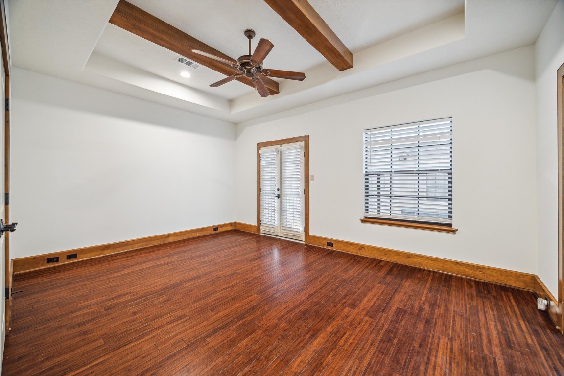 3614 Lancashire Street Houston, TX 77027 - Photo 38 of 47 wooden floor in an empty room with a window
