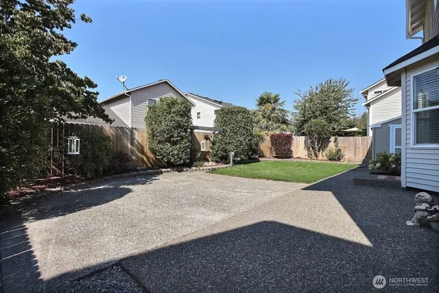 a view of outdoor space and yard