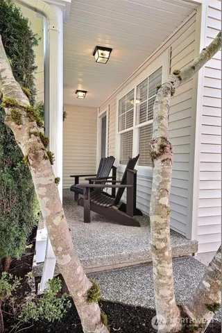 a view of balcony and patio