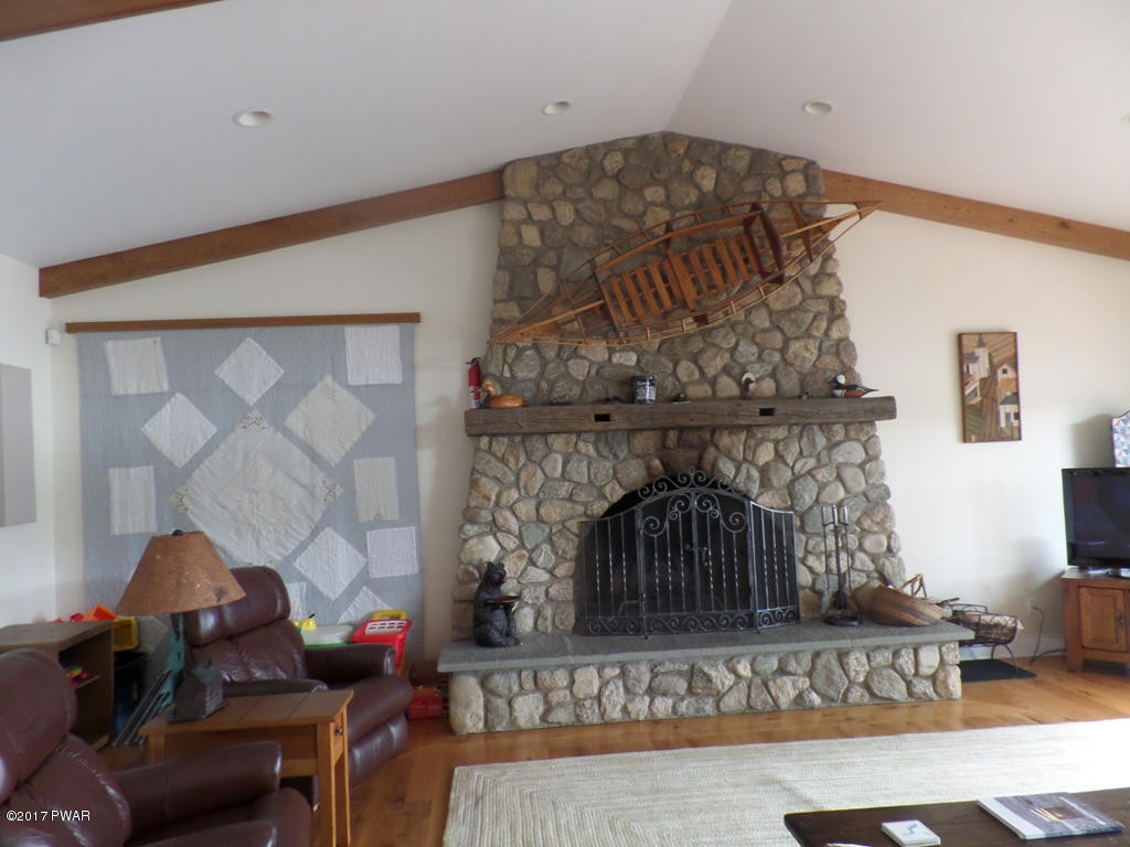 130-135 Spinnler Point Road Tafton, PA 18464 - Photo 11 of 48 Main House-Fireplace
