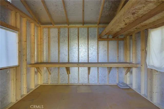 a view of a storage & utility room