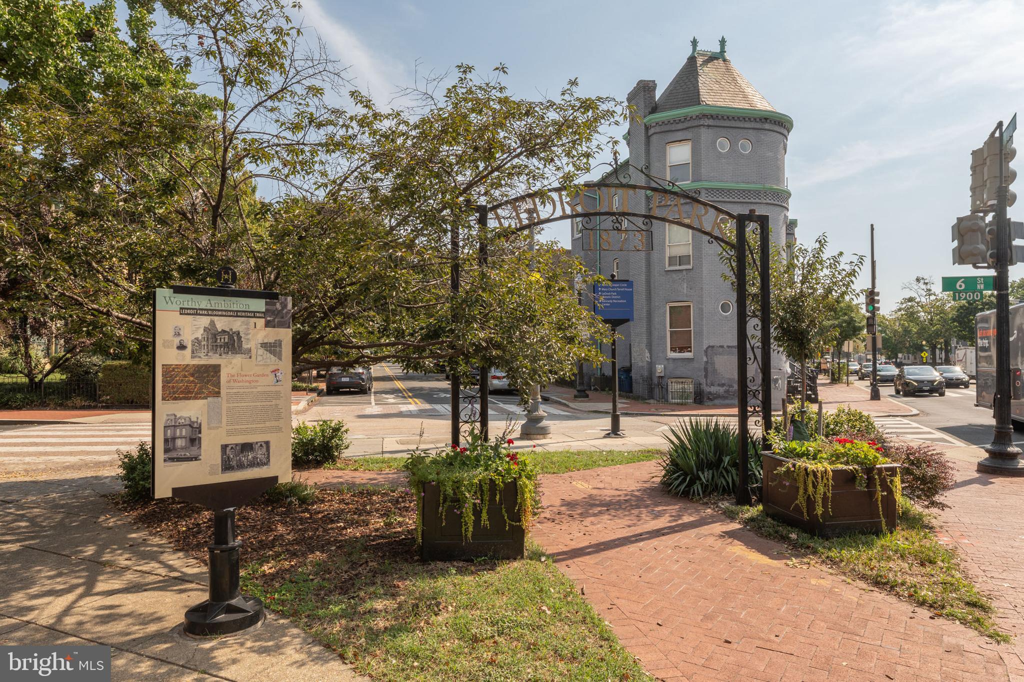2021 4th Street Northwest Washington, DC 20001 - Photo 26 of 27 a view of a street with cars on road