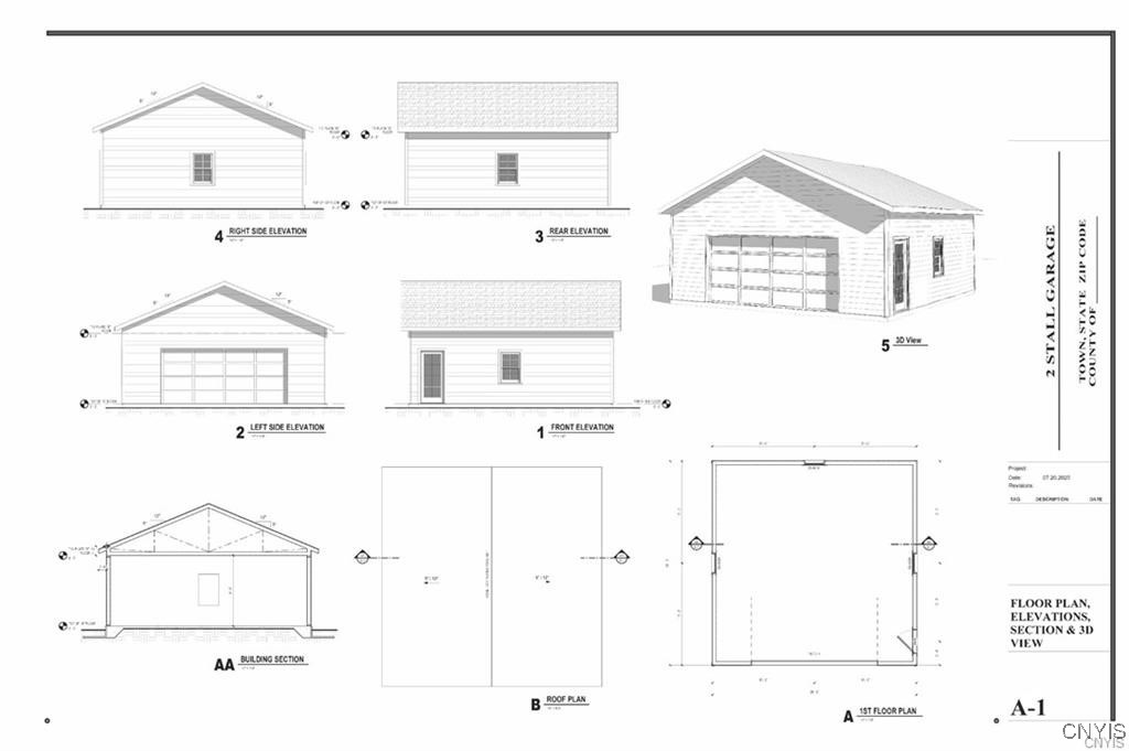 20304 Burton Road Hounsfield, NY 13685 - Photo 33 of 35 proposed garage designs
