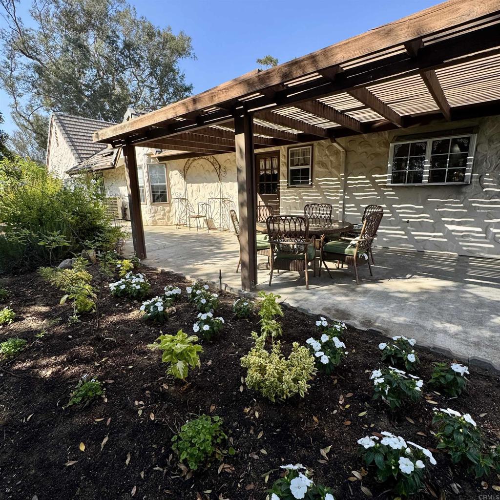 2848 Los Alisos Drive Fallbrook, CA 92028 - Photo 26 of 74 a backyard of a house with a garden