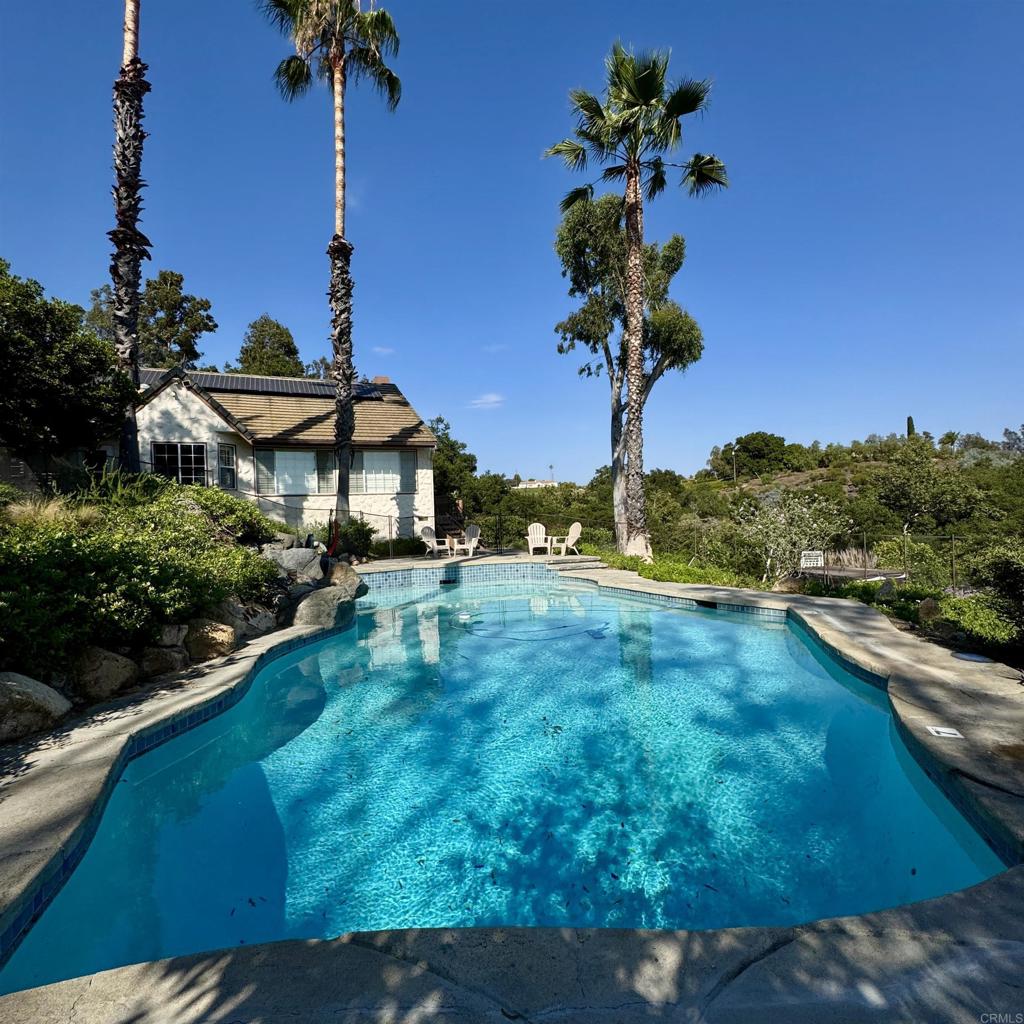 2848 Los Alisos Drive Fallbrook, CA 92028 - Photo 36 of 74 a view of a swimming pool with a yard