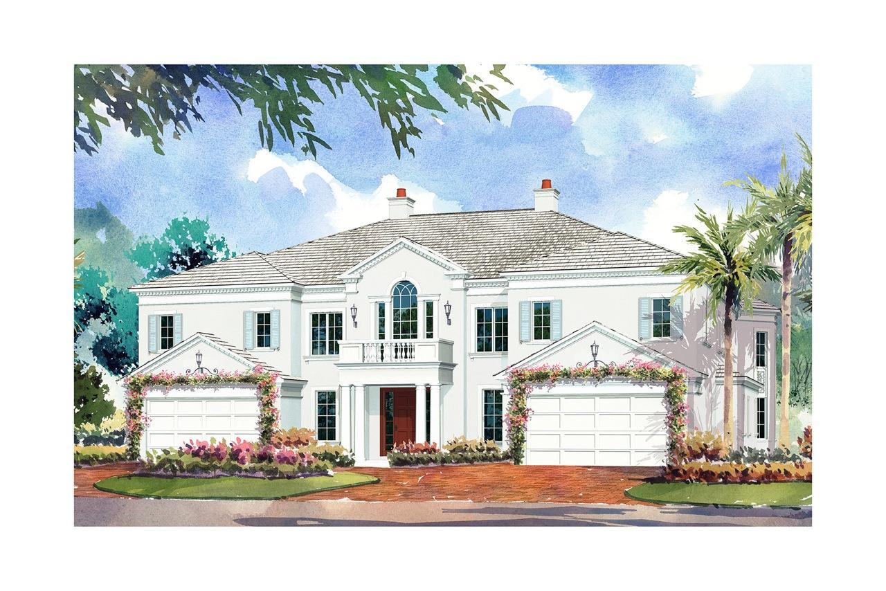 1301 Thatch Palm Drive Boca Raton, FL 33432 - Photo 1 of 10 Rendering