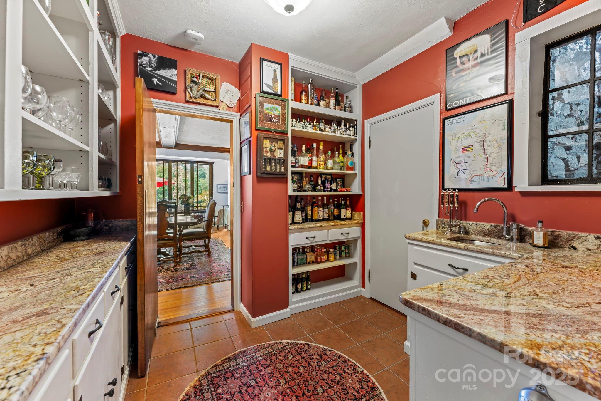 222 Stone Hedge Lane Tryon, NC 28782 - Photo 15 of 48 a view of walk in closet and bedroom