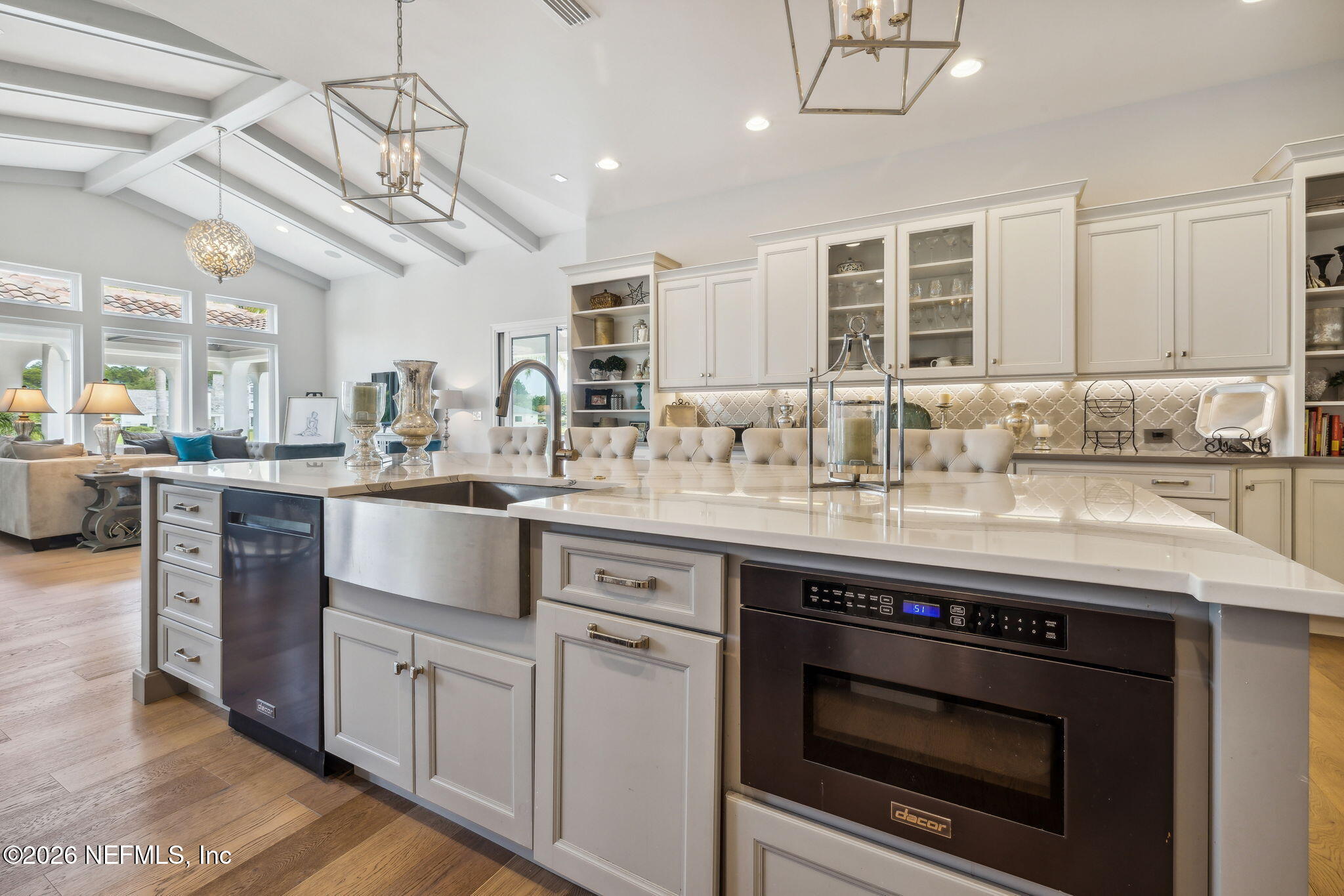 5275 Bentpine Cove Road Jacksonville, FL 32224 - Photo 25 of 95 a kitchen with stainless steel appliances granite countertop a sink a stove and cabinets