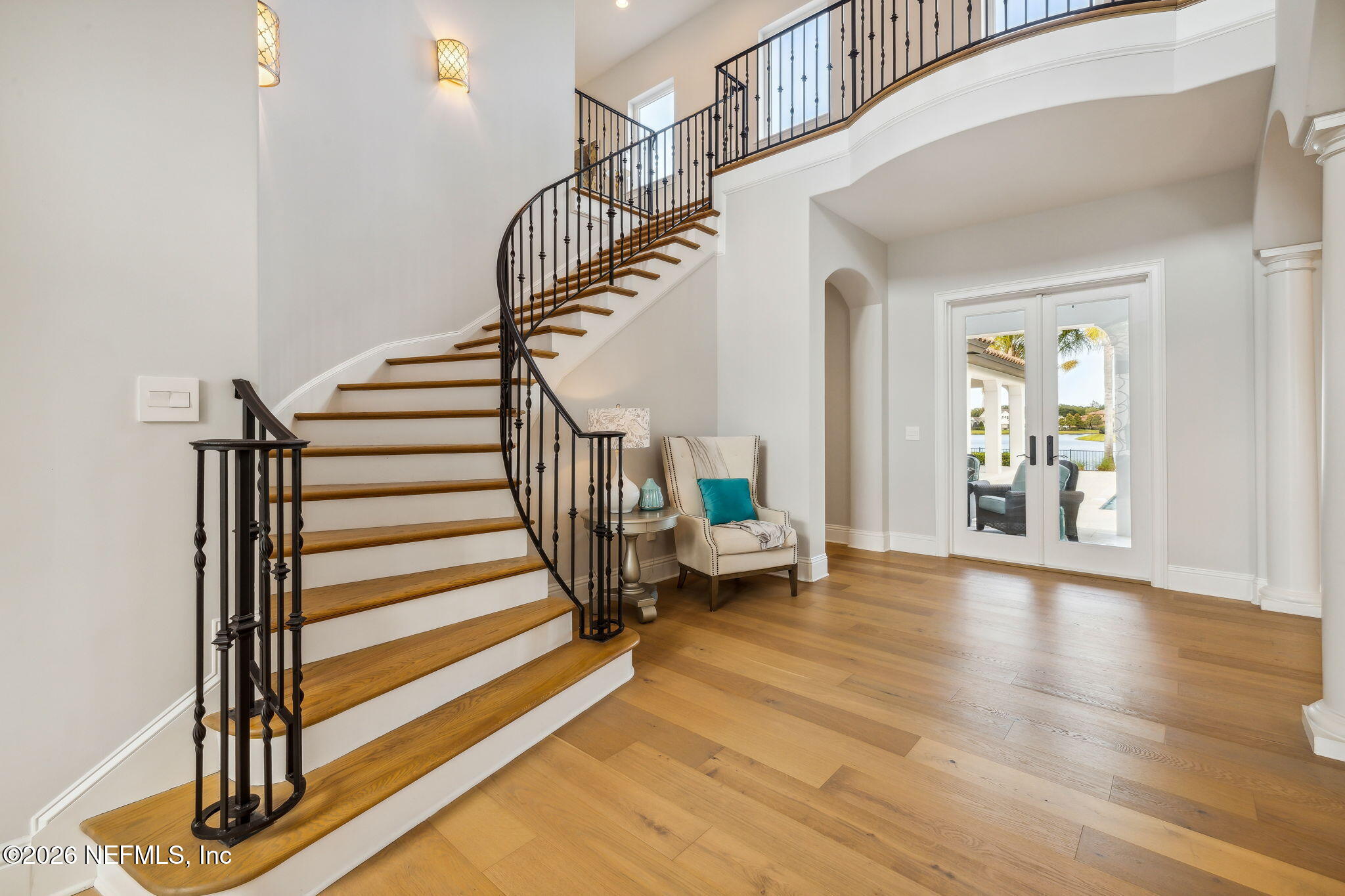 5275 Bentpine Cove Road Jacksonville, FL 32224 - Photo 44 of 95 a view of entryway and hall with wooden floor