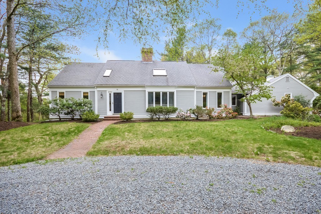 14 Forge Way Duxbury, MA 02332 - Photo 1 of 26 a front view of house with yard and green space