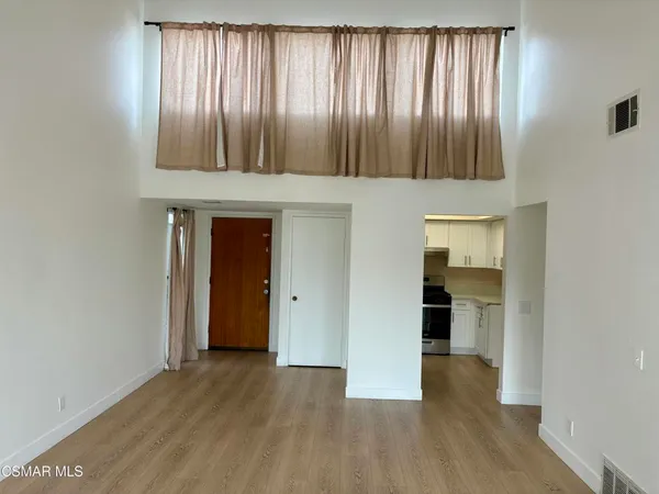 wooden floor in an empty room