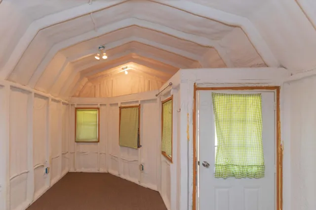 a bathroom with a sink and shower