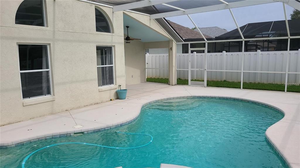 12518 Sparkleberry Road Tampa, FL 33626 - Photo 20 of 24 a view of a backyard with potted plants