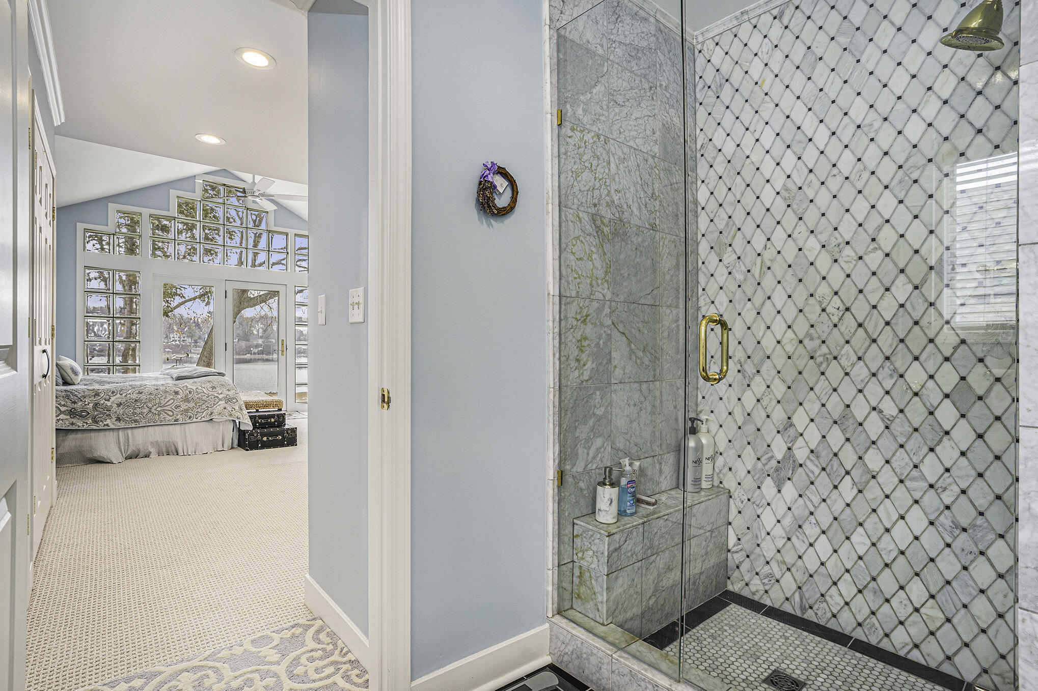 17784 West Spring Lake Road Spring Lake, MI 49456 - Photo 16 of 64 Primary shower