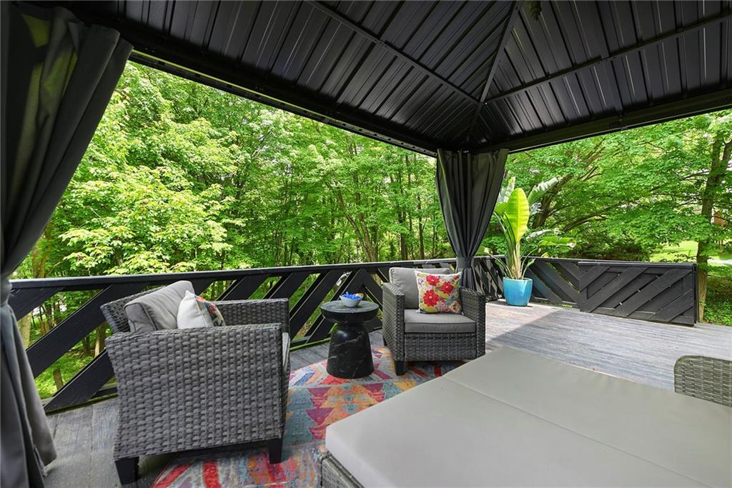 7018 Franklin Road Seven Fields, PA 16046 - Photo 39 of 48 a view of porch with seating space