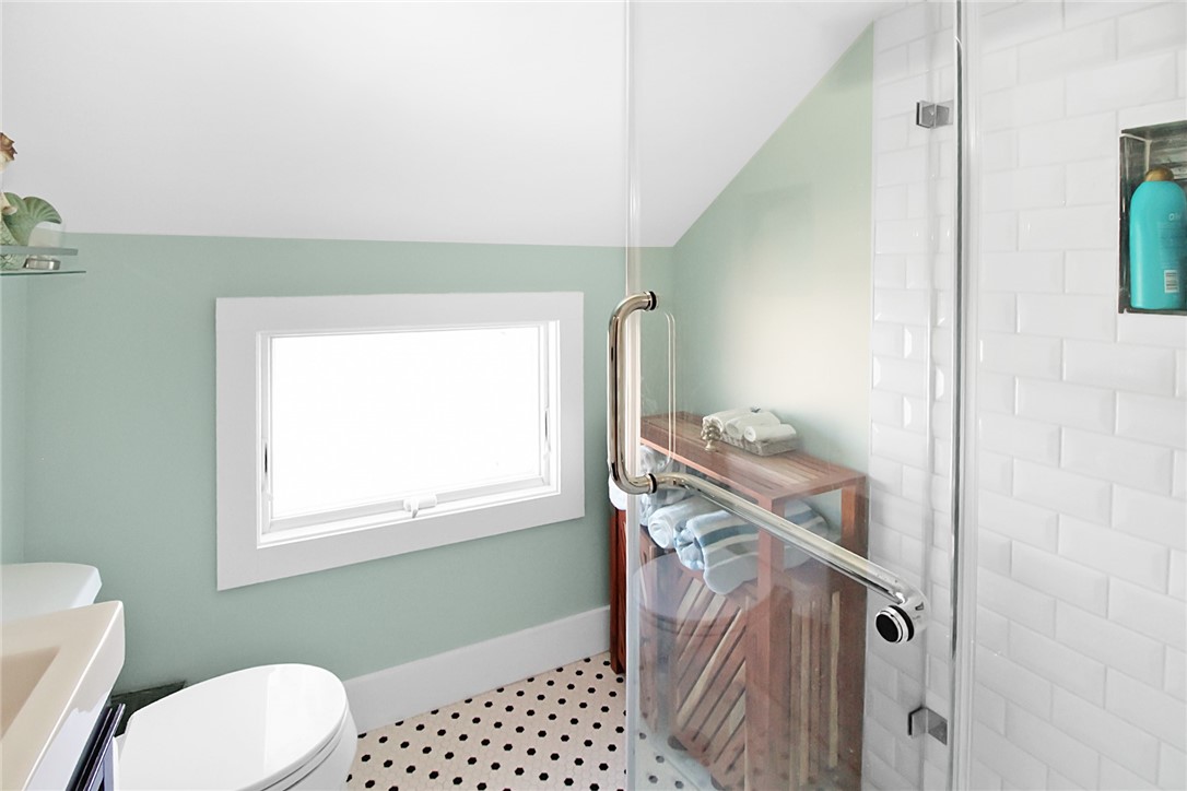 1 Conrad Court Newport, RI 02840 - Photo 19 of 20 Full Bathroom with shoer on the 2nd level.
