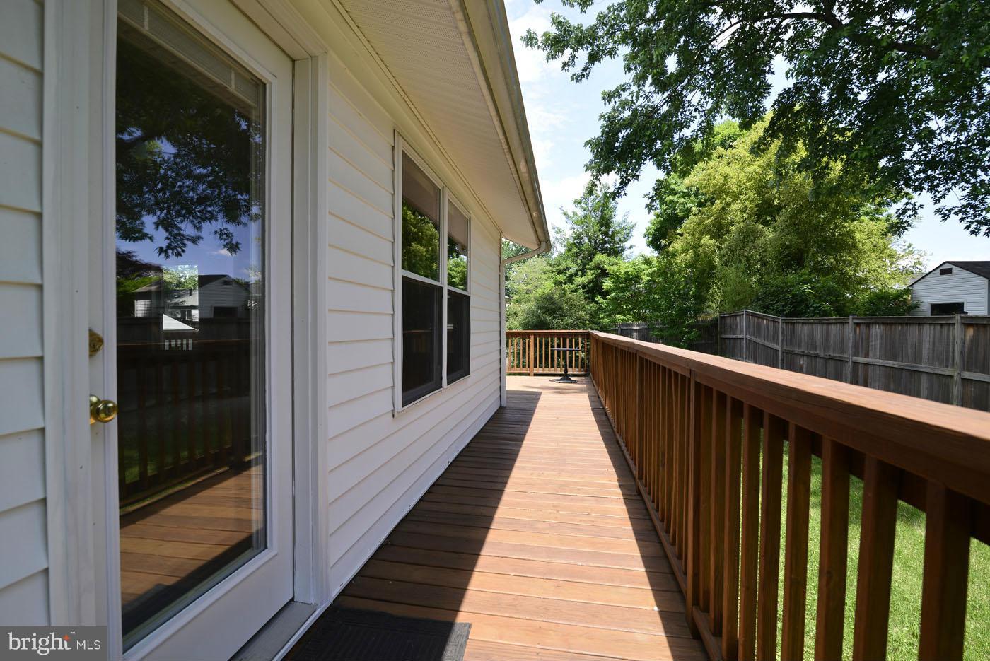 7115 Kerr Drive Springfield, VA 22150 - Photo 23 of 25 a view of balcony