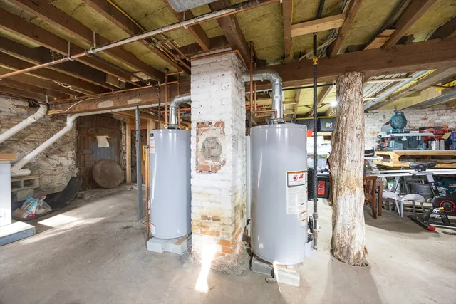 a view of a storage room