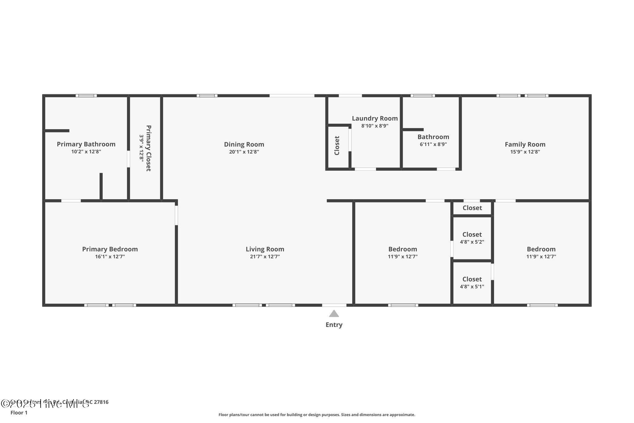 6167 Taylors Gin Road Castalia, NC 27816 - Photo 37 of 37 6167 Taylors Gin Floor plan