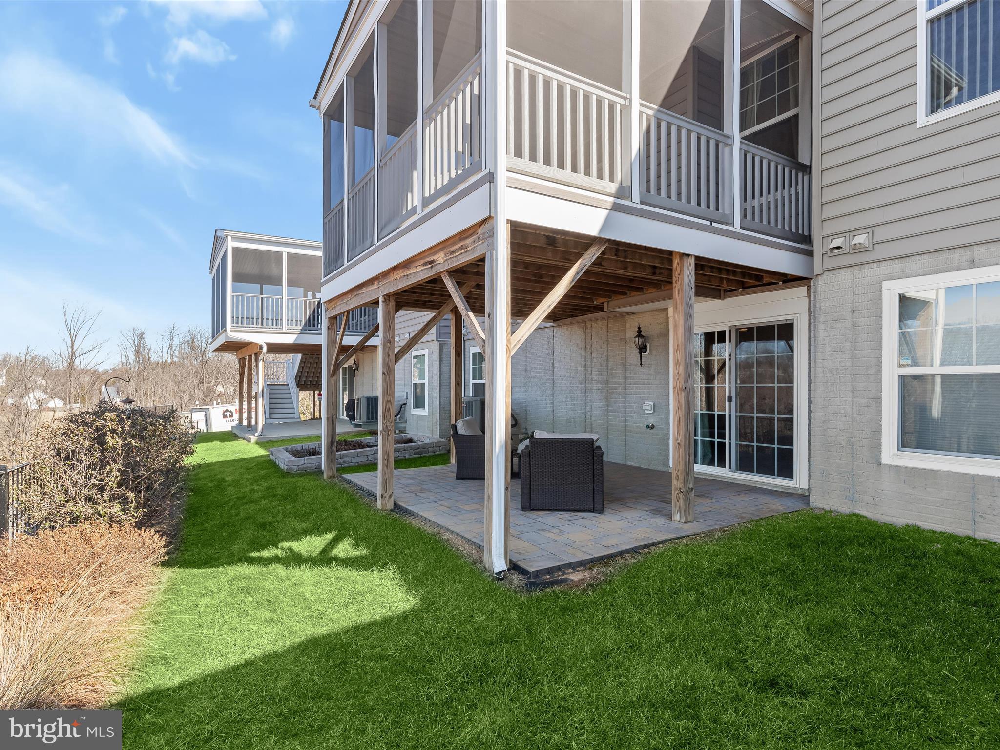 2876 Union Square Road, Unit 22 New Windsor, MD 21776 - Photo 48 of 57 Back Patio & Yard