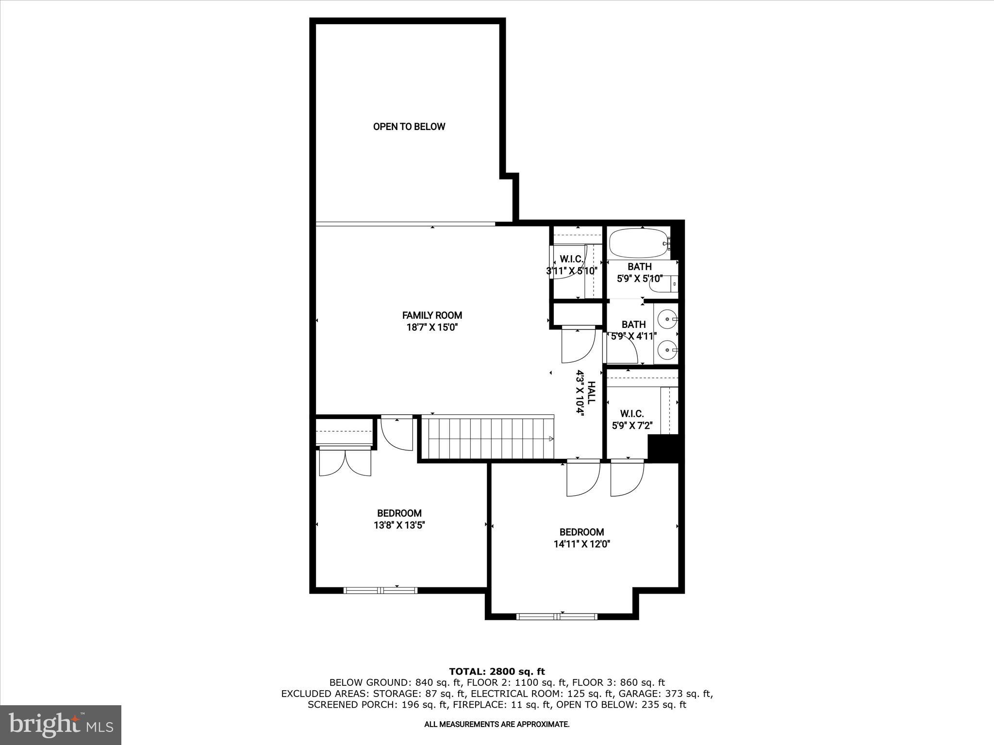 2876 Union Square Road, Unit 22 New Windsor, MD 21776 - Photo 55 of 57 3rd_floor_2876_union_square_new_windsor_with_dim