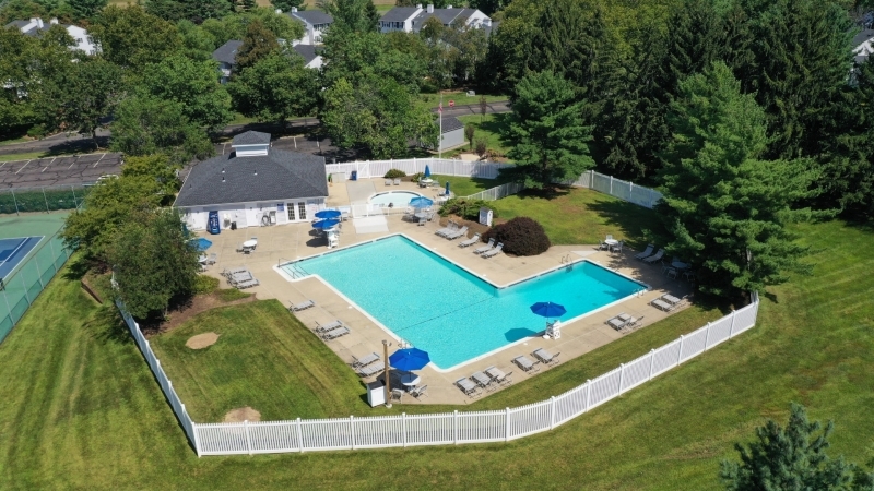 323 Sparrow Court Three Bridges, NJ 08887 - Photo 18 of 20 an aerial view of a house