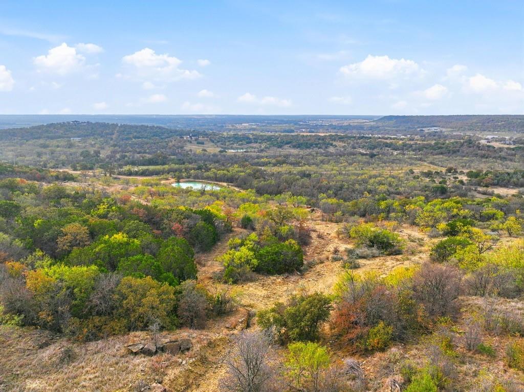 View from top 10.56 acre parcel