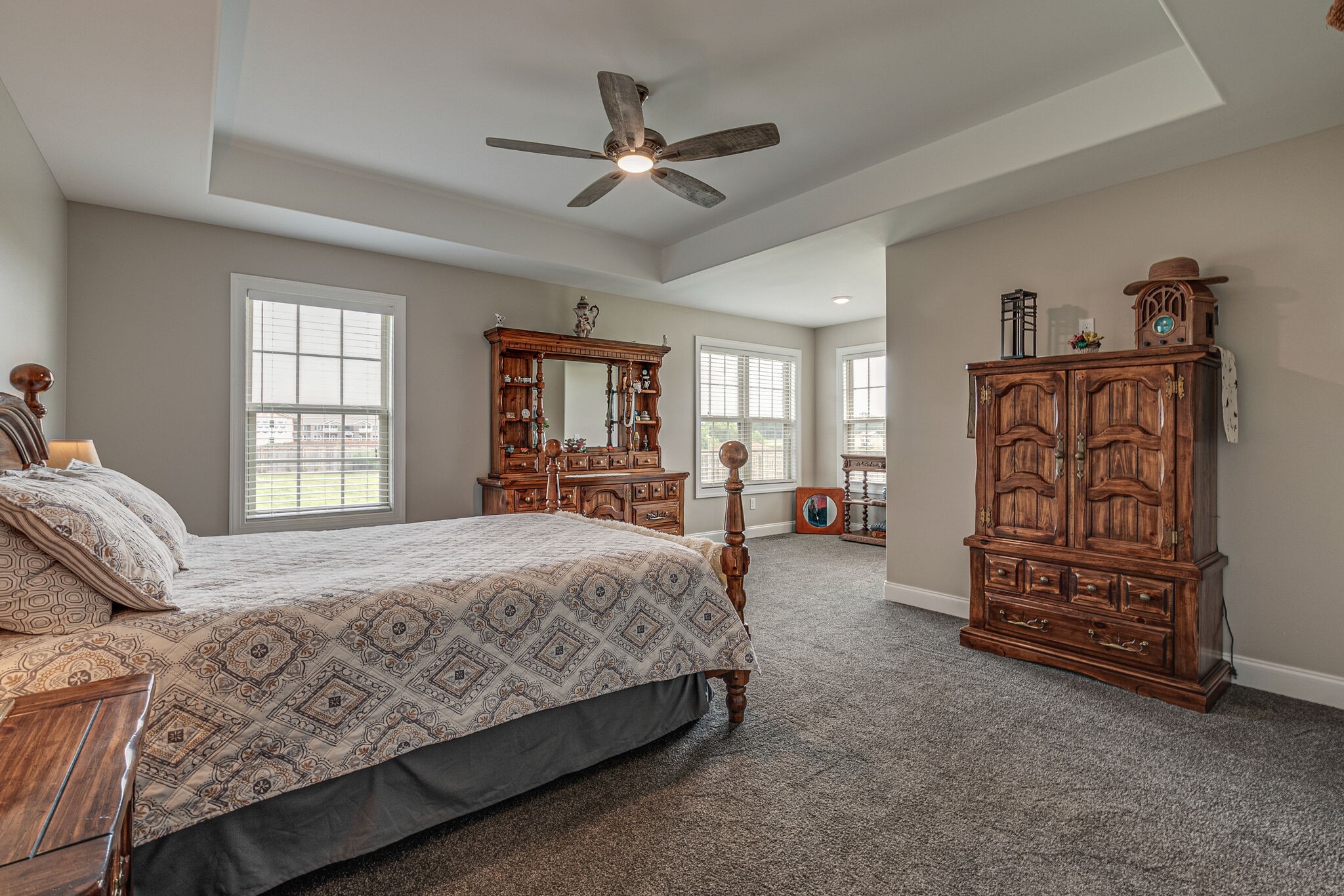 1158 Payne Road Portland, TN 37148 - Photo 17 of 31 a bedroom with a bed a dresser and next to a window