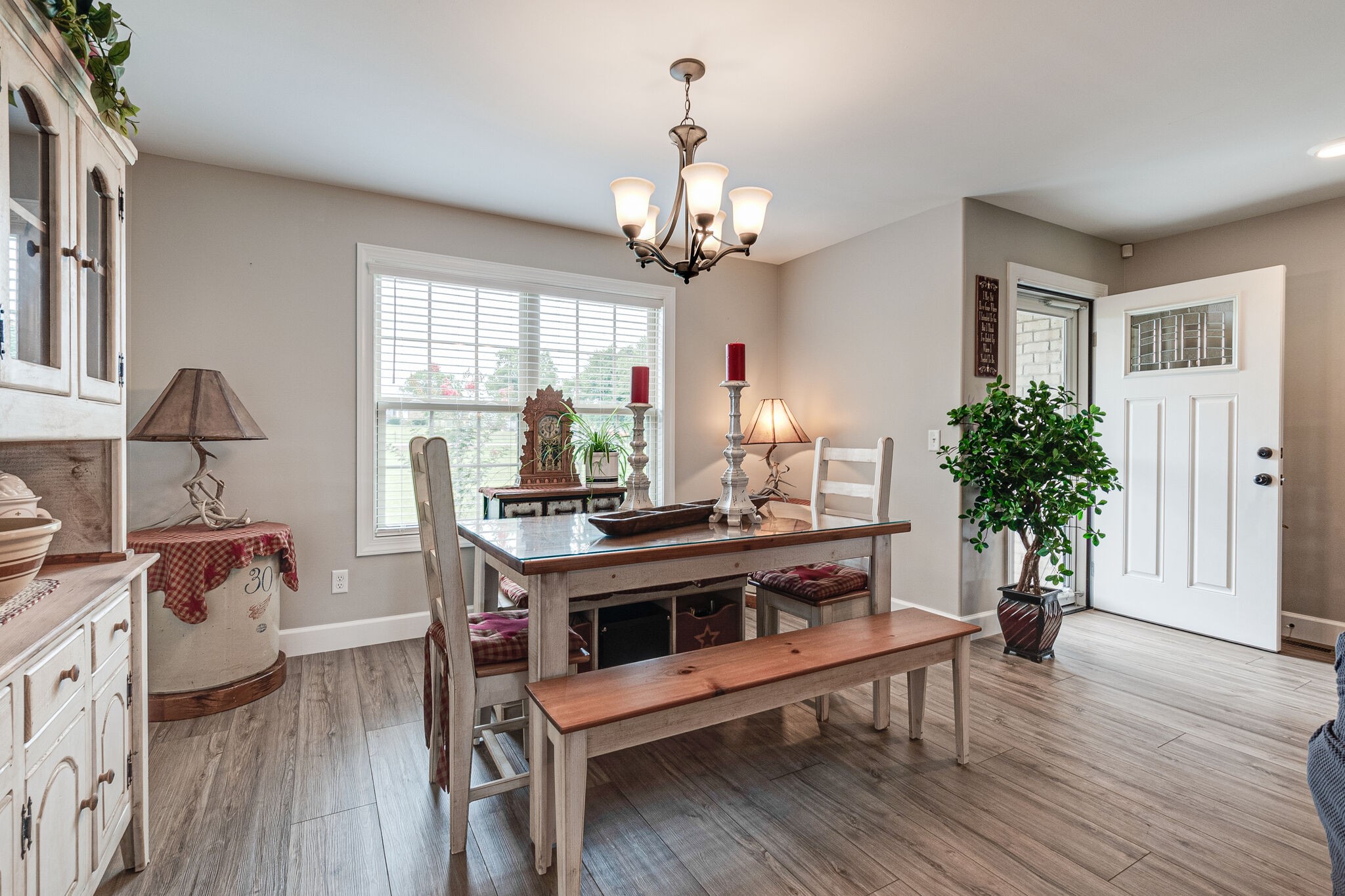 1158 Payne Road Portland, TN 37148 - Photo 7 of 31 a living room with furniture and a chandelier