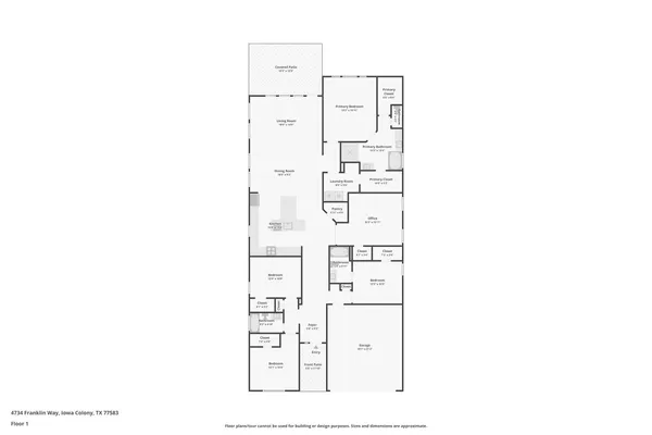 $417,500 | 4734 Franklin Way, Iowa Colony, TX 77583