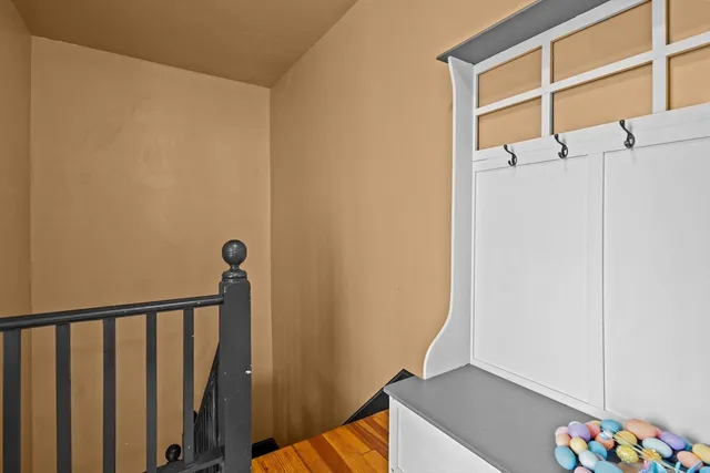 a view of wooden floor