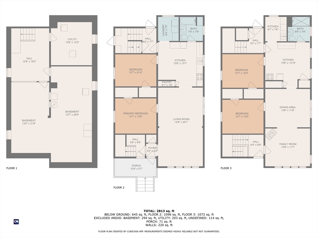 97 Warwick Street Woonsocket, RI 02895 - Photo 40 of 40 a picture of a kitchen with refrigerator and mirror