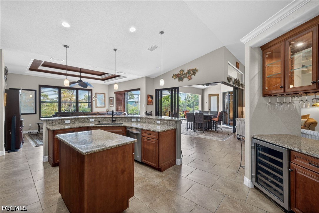 6109 Calusa Rdg Trail Bokeelia, FL 33922 - Photo 19 of 48 a kitchen with counter top space and stainless steel appliances