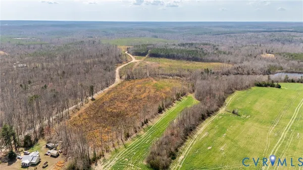 a view of a yard with an outdoor space