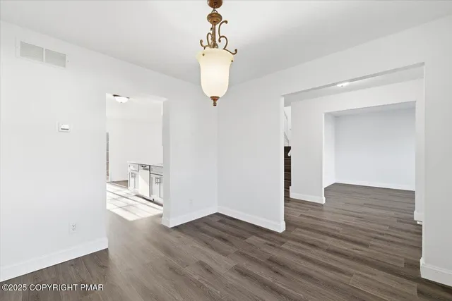 a view interior of house with wooden floor