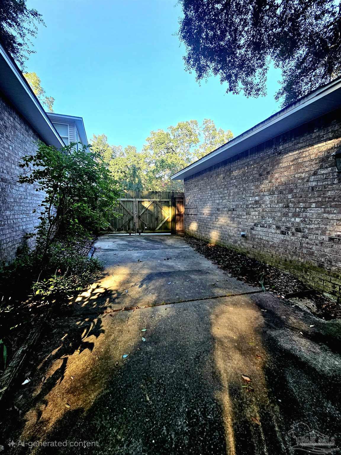 6148 The Oaks Lane, Unit B Pensacola, FL 32504 - Photo 14 of 20 a view of outdoor space and yard