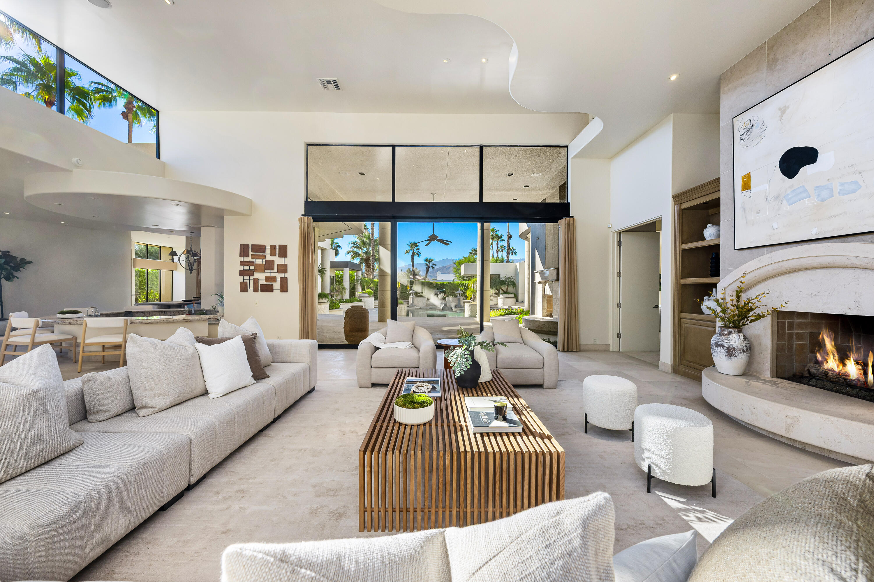 23 Stephen Terrace Rancho Mirage, CA 92270 - Photo 2 of 104 a living room with furniture and a large window