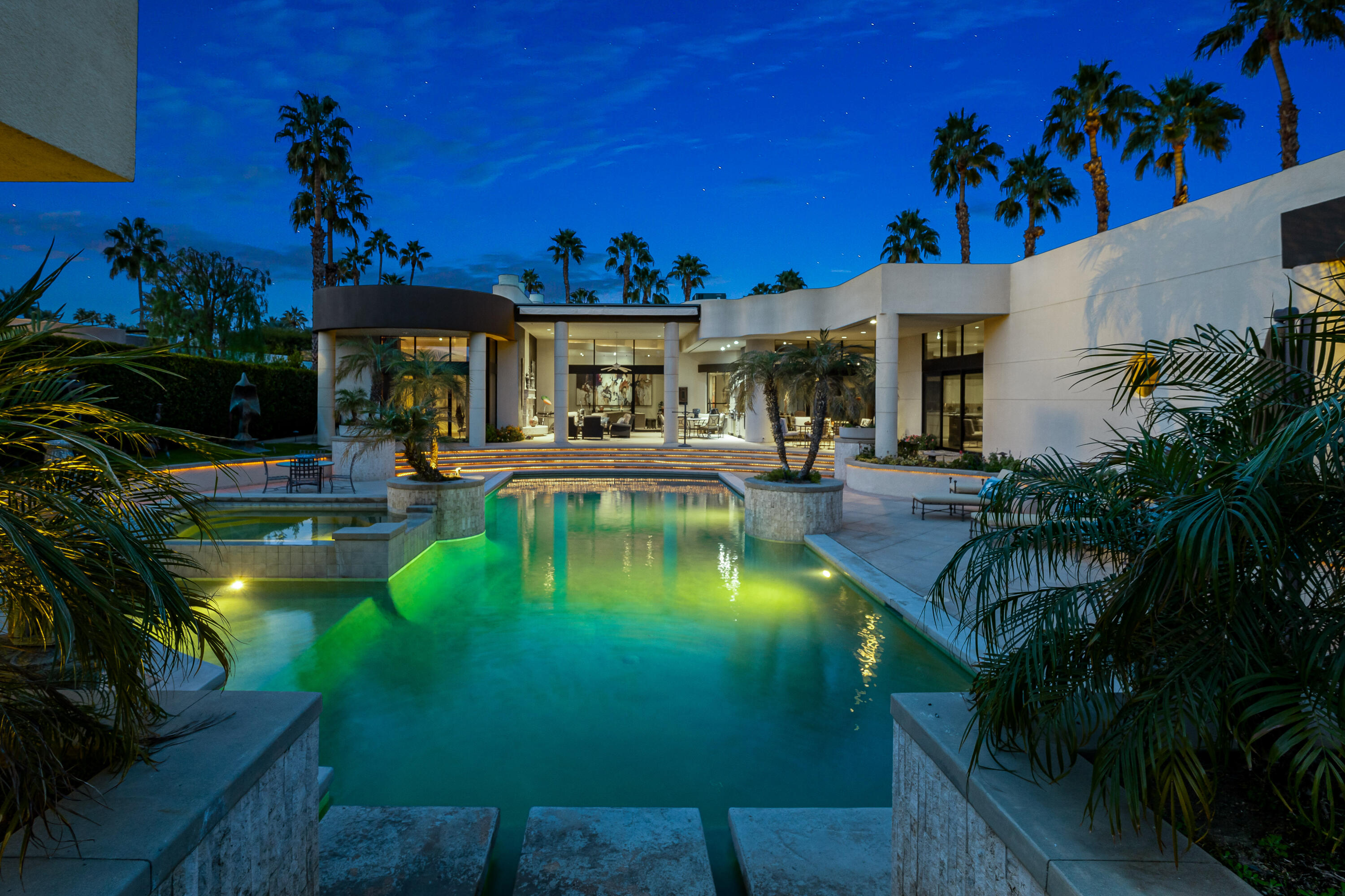23 Stephen Terrace Rancho Mirage, CA 92270 - Photo 36 of 104 a view of a swimming pool with a patio