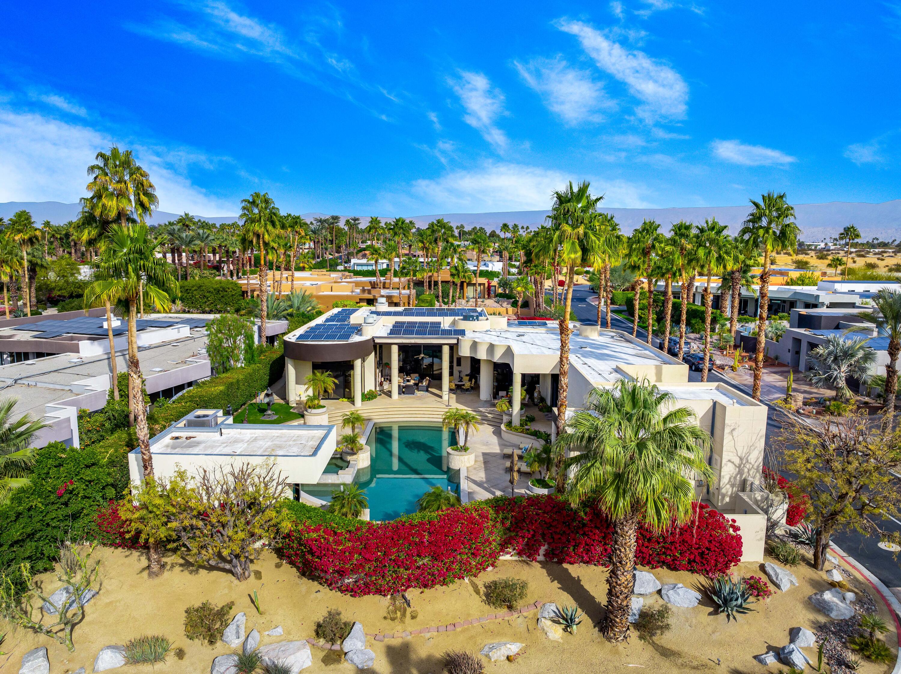 23 Stephen Terrace Rancho Mirage, CA 92270 - Photo 49 of 104 a view of a chairs and table in the patio