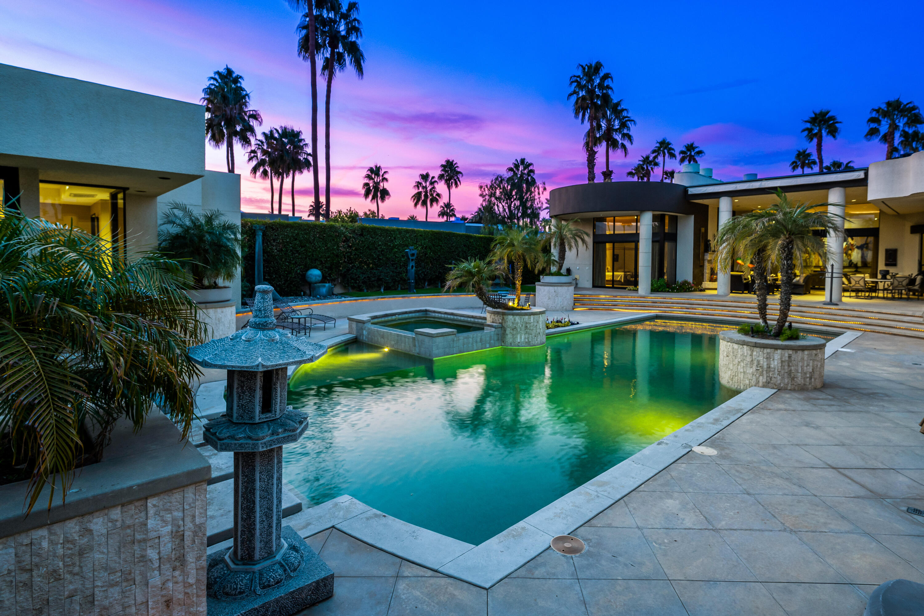 23 Stephen Terrace Rancho Mirage, CA 92270 - Photo 82 of 104 a view of a swimming pool with a patio