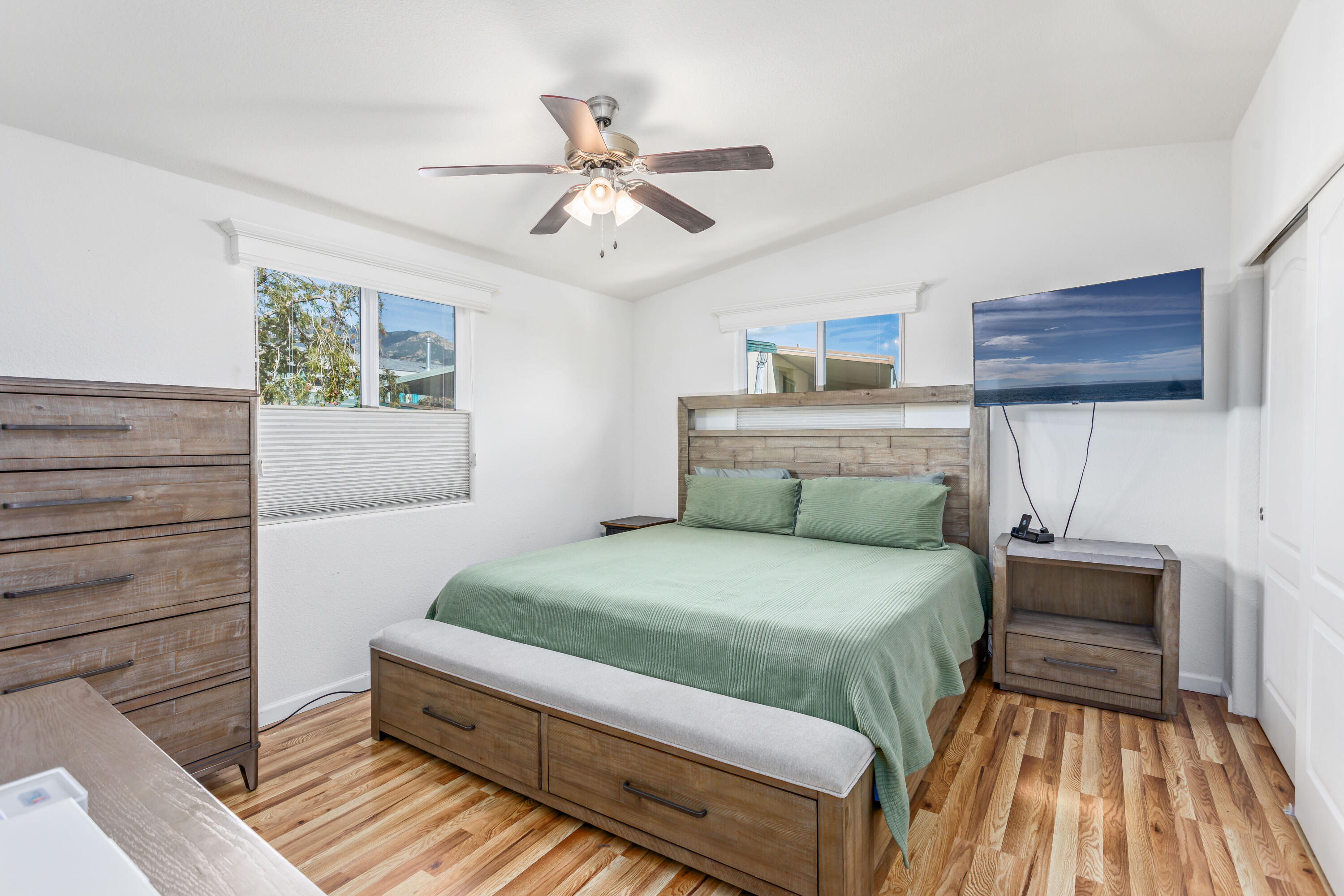 333 Old Mill Road, Unit SPC 66 Santa Barbara, CA 93110 - Photo 12 of 33 a bedroom with a bed and a window