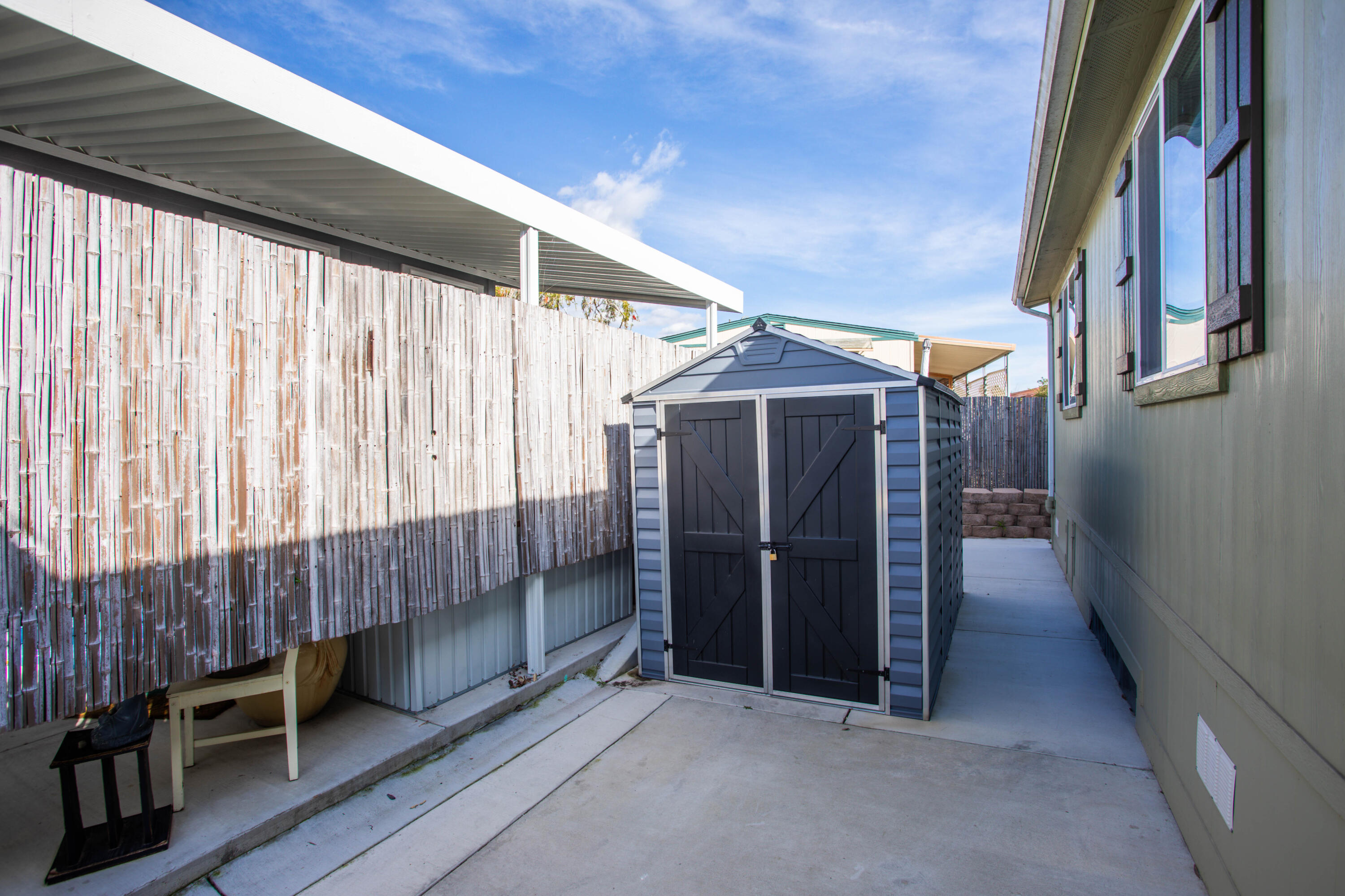 333 Old Mill Road, Unit SPC 66 Santa Barbara, CA 93110 - Photo 20 of 33 a view of entryway with wooden walls