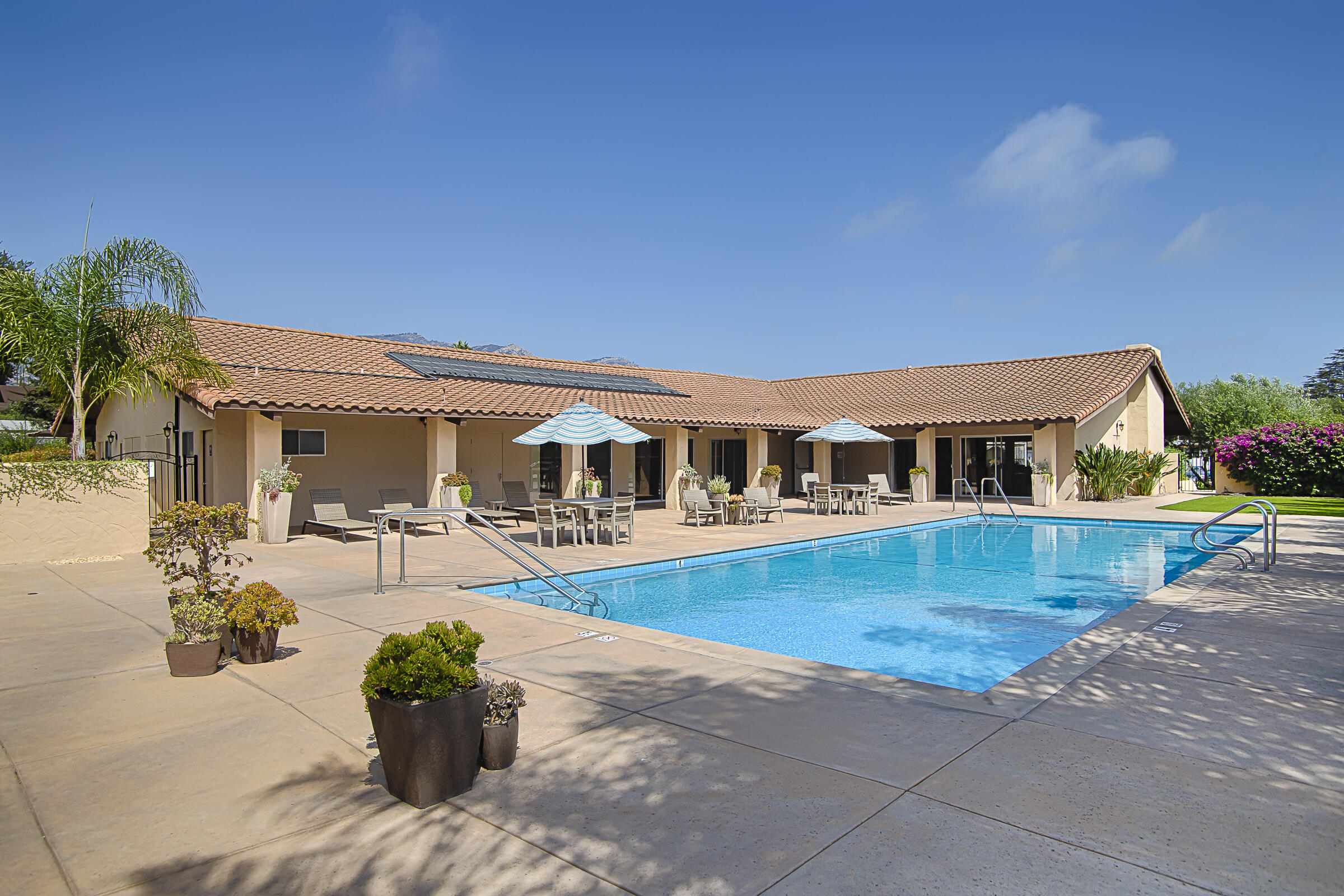 333 Old Mill Road, Unit SPC 66 Santa Barbara, CA 93110 - Photo 30 of 33 a front view of house with yard swimming pool and furniture