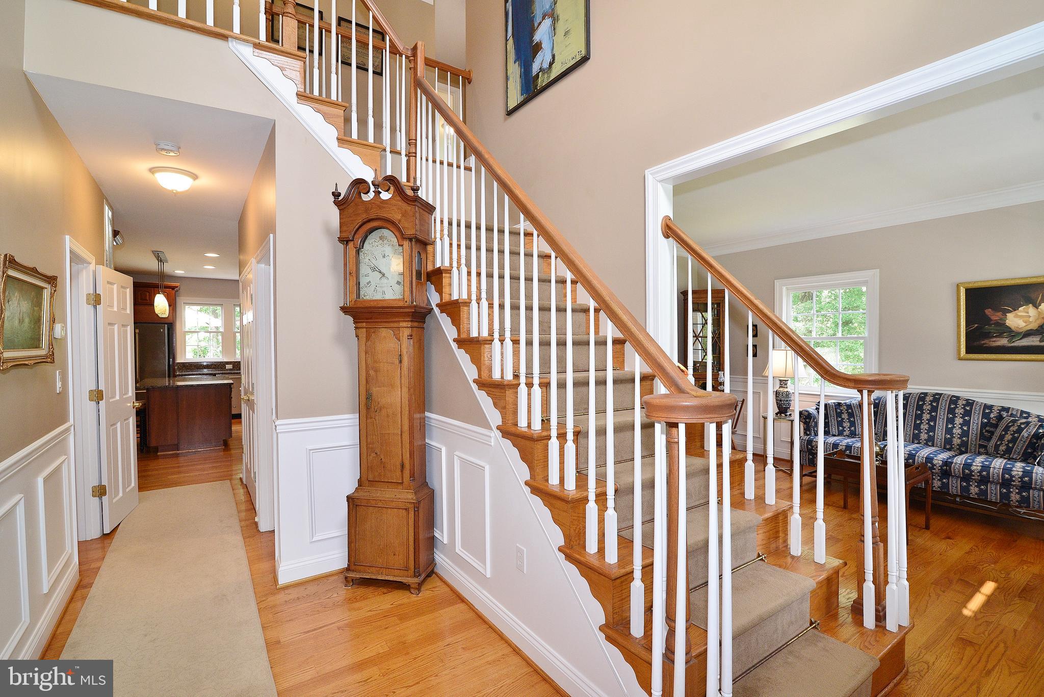8134 Stacey Road Alexandria, VA 22308 - Photo 4 of 48 2 Story foyer & Center Hall