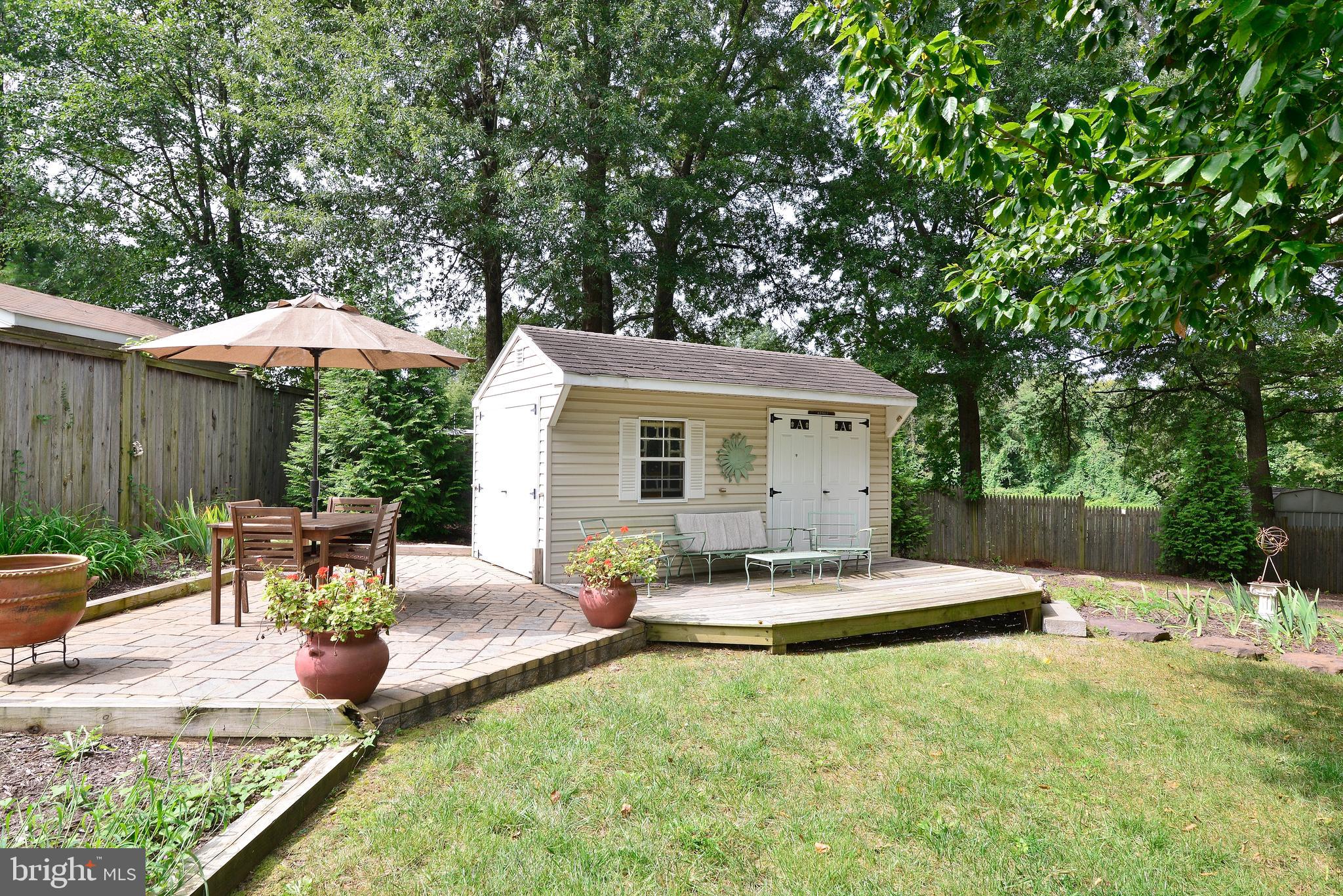 8134 Stacey Road Alexandria, VA 22308 - Photo 45 of 48 Shed / Back Patio