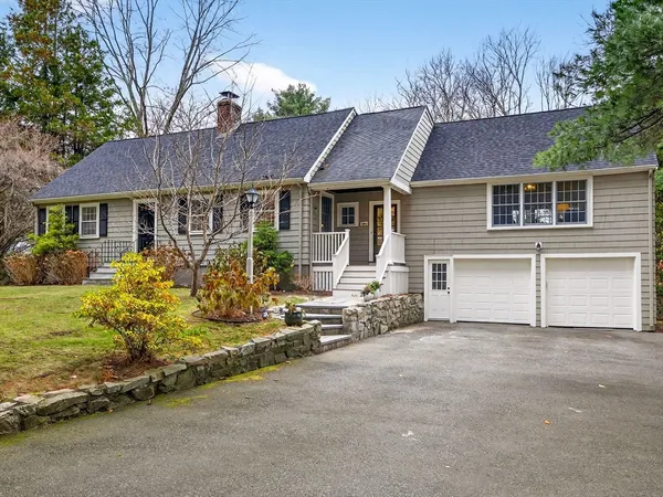 a view of a house with patio