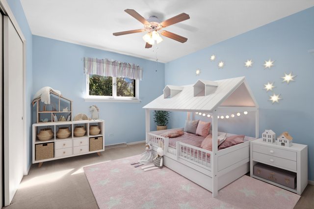 808 Burning Tree Lane Naperville, IL 60563 - Photo 19 of 34 a bedroom with furniture and window