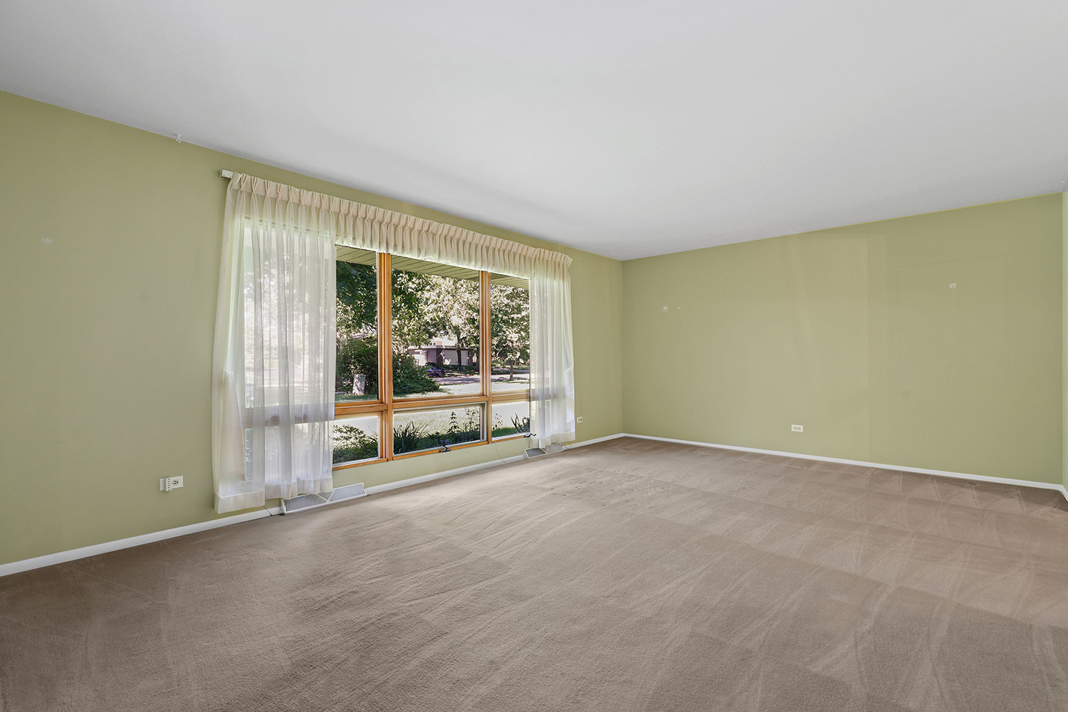 808 Burning Tree Lane Naperville, IL 60563 - Photo 4 of 34 an empty room with a fireplace