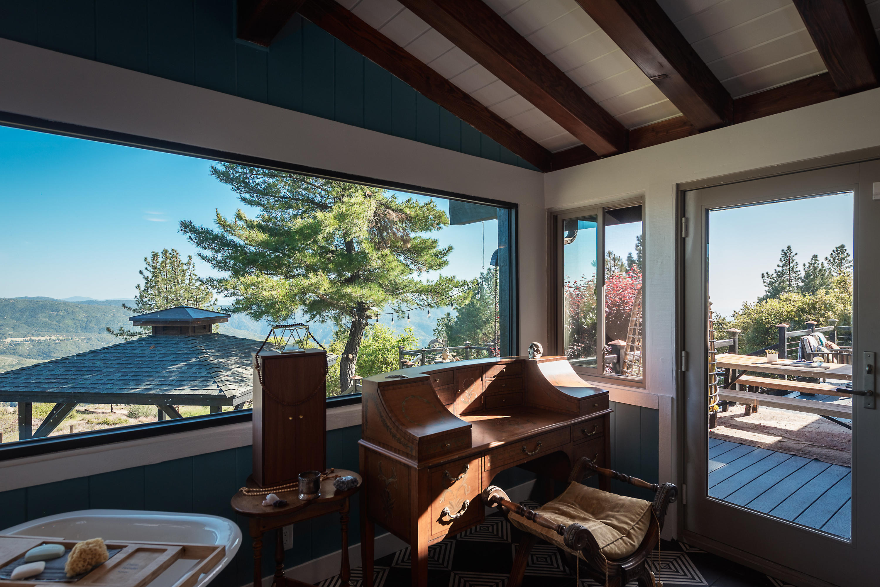 52421 Double View Drive Idyllwild, CA 92549 - Photo 13 of 73 a living room filled with furniture