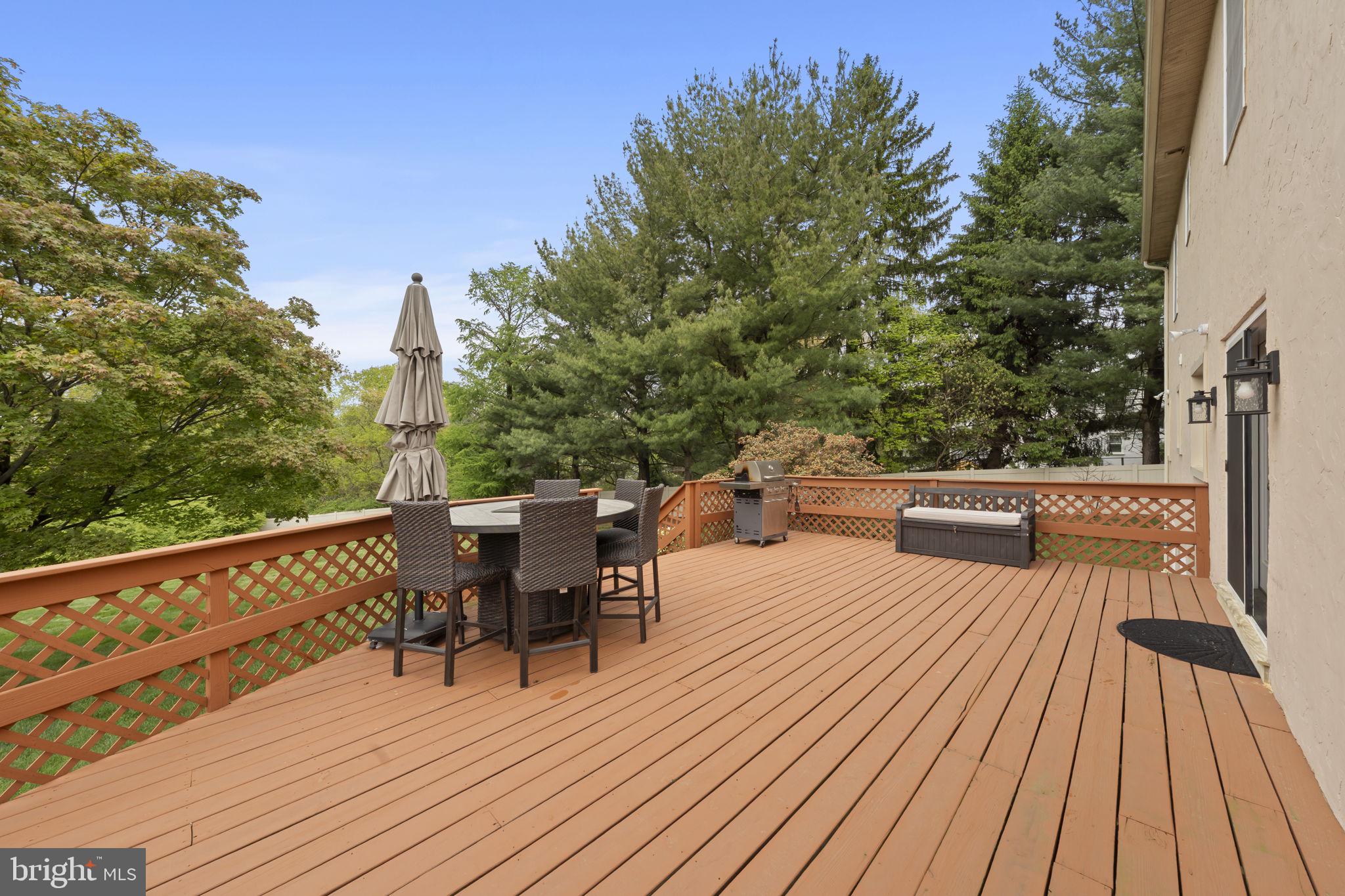 1154 Old Lancaster Road Berwyn, PA 19312 - Photo 46 of 48 Deck perfect for entertaining